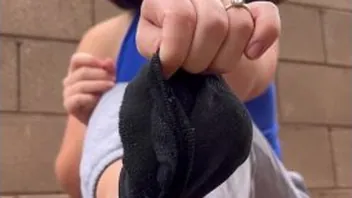 Penelope Socks Off Foot JOI