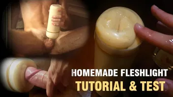DIY Homemade Pocket Pussy Tutorial and Test