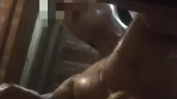 Muscular Hunk Sweaty Edging Session