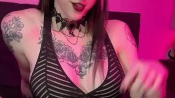 Goth Trans Mommy Gives Gentle Femdom JOI