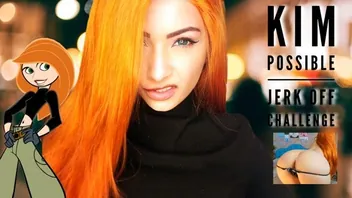 Kim Possible Cosplay Hard JOI Creampie Challenge