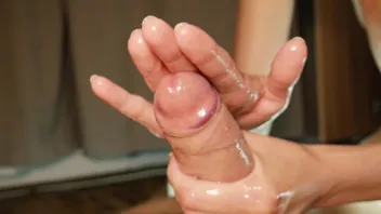 She Finds His G-Spot With Oily Hands
