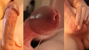 ASMR Edging With Throbbing Precum Cock