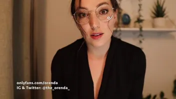 Brunette MILF Psychiatrist ASMR Roleplay and JOI