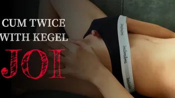 Cum Twice Kegel Challenge With Metronome JOI