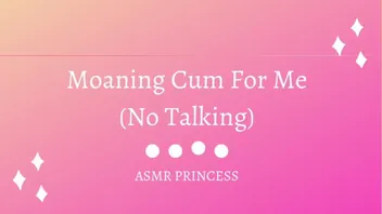 Moaning Cum For Me ASMR JOI